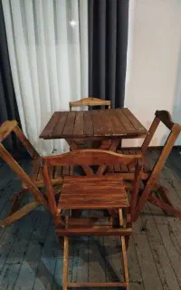 میزناهارخوری تاشویی ۴نفره