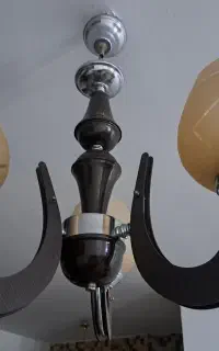 دو عدد لوستر سه شاخه سالم