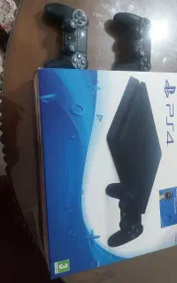 PS4 slim 500Gبا دو دسته