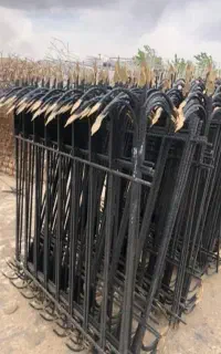 آبشاری حفاظ شاخه‌ای‌ نرده مدل V دوشاخ