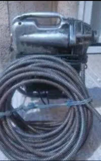 بازکردن لوله فاضلاب بافنر برقی وتراکم هوا.وتاسیسات