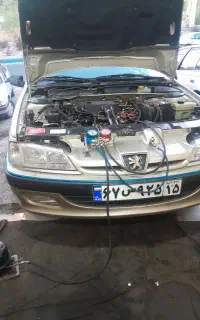 باطریسازی و تست موتور (شارژ گاز‌کولر ۲‌ملیون)