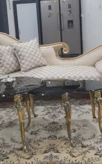 مبل ۷ نفره سلطنتی، ساعت و میز تی وی