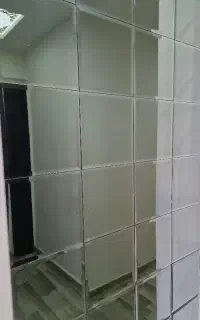 آینه پازل دکوراتیو مربعی