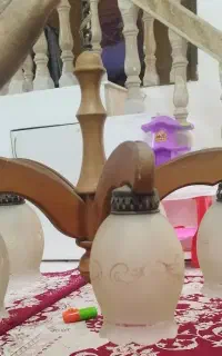 لوستر ۲ عدد ۵ شاخه ۳ شاخه