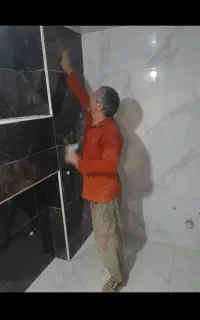 سنگ کار کاشی و سرامیک وخرده کاری