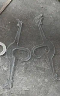 چوب کار لباس زیر کریستال و پلاستیکی