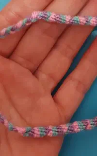 دستبند بافت کاموایی