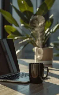همکار خانم با سابقه در کافی نت فقط صبح