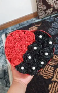 باکس گل در رنگبندی متفاوت