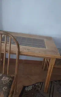 میز غذاخوری چوبی