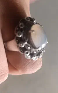 انگشتر نقره با سنگ خواص