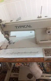 چرخ خیاطی تپیکال زخیم دوزی و ۴ چرخ و وسایل کارگاه