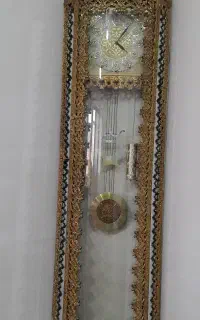 ساعت ایستاده برنز
