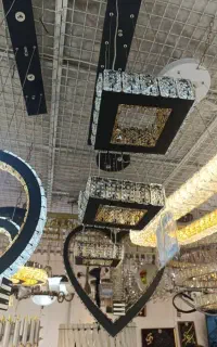 لوستر آویز خوش رنگ