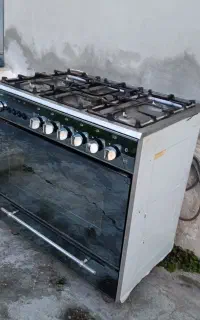 اجاق گاز پنج شعله فردار تمام استیل