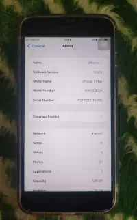 ایفون ۷ پلاس ۱۲۸ گیگ  مشکی مات