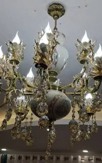لوستر برنجی اصل