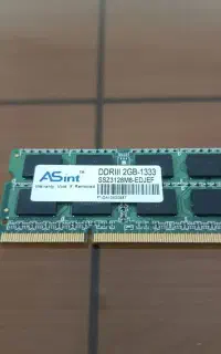 رم دو گیگ DDR3 ASint سالم