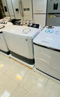 لباسشویی دوقلو پاکشوما دوموتورگیربکسی کف قیمت زرین