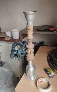 قلیان چوبی کم کار