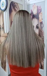 رنگ مو و کراتین