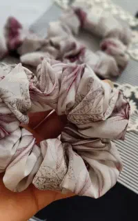 اسکرانچی پارچه ای