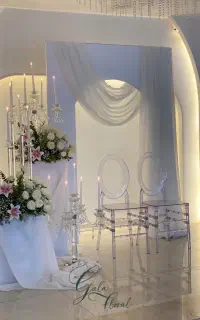 بادکنک آرایی و دیزاین مجالس عروسی و گل آرایی ماشین