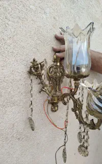 دیوار کوب برنز نونو
