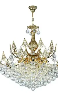 لوستر کریستالی ۱۰ شاخه