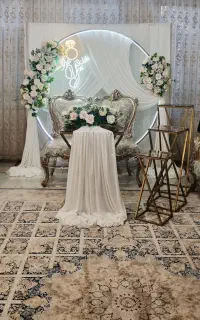 گل آرایی و بادکنک آرایی تولد و نامزدی