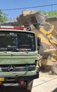 حمل بار مصالح ساختمانی خاک برداری کودماسه اجر و.