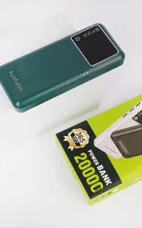 پاوربانک چراغ قوه لنووK62 10000 میلی‌آمپر اورجینال