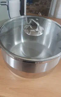دو عدد قابلمه استیل مال ترکیه سایز ۲۶ و ۳۰ نو