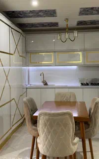 ۸ متر کابینت های‌گلاس براق