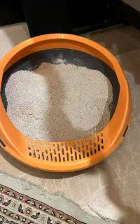 ظرف خاک گربه وباکس خواب پارچه ایی