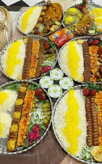 مراسم و میهمانی از شما غذا با ما تخفیف ویژه