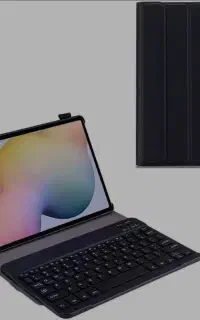 کیبورد بولوتوث‌دار به همراه کیف کلاسوری