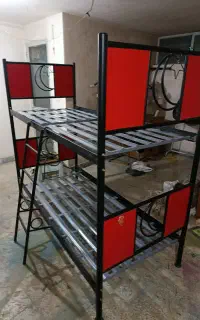تخت فلزی دو طبقه