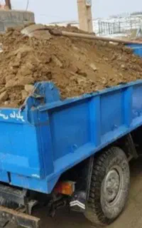 حمل خاک ونخاله سیمان ماسه شن خاک باغچه گراویه