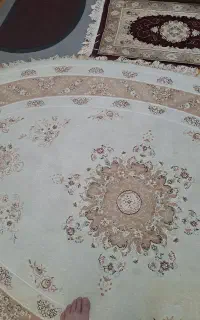 قالیچه بیضی