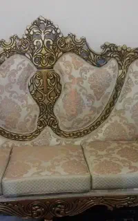 مبل سلطنتی 7 نفره با جلو مبلی
