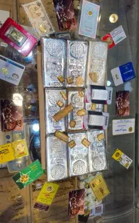 انواع شمش نقره و طلا و آبشده