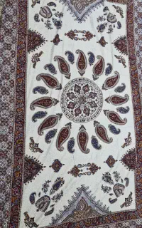 رومیزی ۱۰ نفره طرح بته جقه
