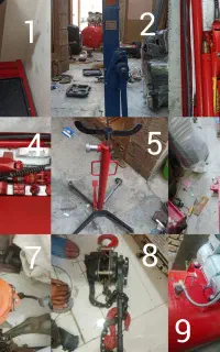 ابزار الات صافکاری و مکانیکی و اتاق تعویض