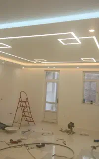 برق کاری و لاین نوری و چراغ مگنتی
