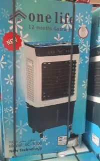 کولر آبی پرتابل تمام پلاستیک 3هزار