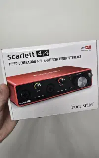 Focusrite Scarlett 4i4 3rd Gen کارت صدا فوکوسرایت