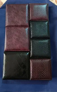 جعبه طلا چرمی