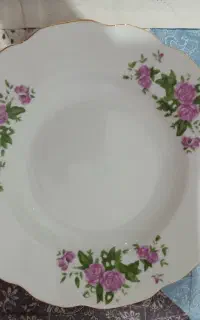 بشقاب ته گود گل سرخ